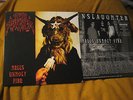 NUNSLAUGHTER hells unholy fire ORIG VINYL LP sabbat deceased speedwolf