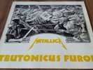 METALLICA - Teutonicus Furor LP Live 1988 clear vinyl, sehr selten