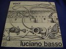 LP ITALIAN PROG LUCIANO BASSO - VOCI - ORIGINALE