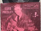 Elvis Presley - Love Me Tender - RARE USA 45+ DARK PINK PS