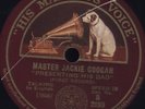 78 RPM RARE CHILD STAR JACKIE COOGAN ON HMV B-2893 MUST SEE / EE-