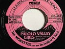 PALOLO VALLEY GIRLS -Hawaii novelty 45 FRANK ZAPPA Valley Girls parody 1982