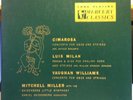 MITCHELL MILLER cimarosa / williams milan LP VG+ MG 10003 Mercury ED1 Green 1950