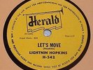 Lightnin' Hopkins “Lets Move