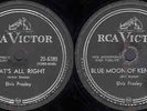 Elvis Presley Rock'N Roll 78 RPM Record That's all right / Blue Moon of Kentucky
