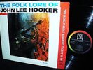 MINTY CLEAN RARE 1961 ORIG The Folk Lore Of JOHN LEE HOOKER = BLUES GIANT A+