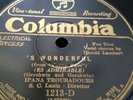 IPANA TROUBADOURS 78rpm 'S Wonderful / My One & Only COLUMBIA 1213-D Mint