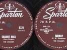 The Champs  Rock'N Roll 78 RPM Record Chariot Rock / Subway