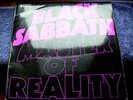 BLACK SABBATH UK LP, MASTER OF REALITY, 1976 NEMS Press with POSTER