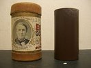 Brown WAX Cylinder 6 # Stars and Stripes Forever 71st Regiment band Edison lab