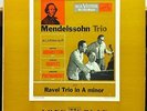 RUBINSTEIN / HEIFETZ / PIATIGORSKY mendelssohn ravel trio LP VG+ LM-1119 US 1st