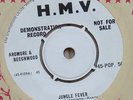 THE SHADOWS   JUNGLE FEVER UK HMV DOO WOP DEMO-VERY RARE