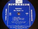 Bill Evans Trio Explorations Lp Riverside Mono Deep Groove Microgroove RARE