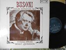 L'OISEAU LYRE SOL 296 UK - BUSONI - VIOLIN SONATAS 1 & 2 - HYMAN BRESS VIOLIN