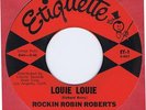 Rockin Robin Roberts 45 Louie Louie 1961 Garage Rock Etiquette 1 NM Seattle WA