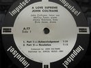 John Coltrane A Love Supreme LP Impulse A-77 White Label Promo Mono Original