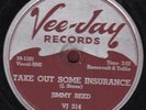 78-BLUES-JIMMY REED-U KNOW I LOVE U/TAKE OUT SOME INSURANCE on VEE-JAY-