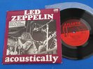 led   zeppelin  single  in picture sleeve  on atlantic records  from  australia