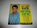 ELVIS PRESLEY - RARE EP - PICTURE COVER AND 45 - EASY COME EASY GO