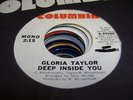 HEAR Northern Soul Promo 45 GLORIA TAYLOR Deep Inside You on Columbia (Promo)
