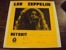 LED ZEPPELIN- DETROIT JUST ABOUT BACK-RARE DOUBLE VINYL LP-VG++