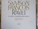 SAMSON FRANCOIS CLUYTENS Ravel PIANO CONCERTOS Rare STEREO SAXF 836 LP MINT