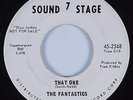 Northern Soul 45 FANTASTICS That One / High Note SOUND STAGE 7 HEAR