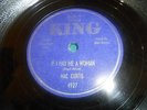 78rpm Rockabilly Mac Curtis KING 4927 If i had me a woman / Just so you call me