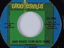 Northern Soul 45 J.J. BARNES Baby Please Come Back Home GROOVESVILLE HEAR