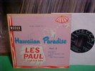 DECCA 1954 45 RPM EP LES PAUL AND HIS TRIO HAWAIIAN PARADISE VOL. 2 ED 2082 MONO