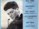 DEVY ERLIH EP EMAN  MOUSSORGSKY  KREISLER  LECLAIR-KREISLER DUCRETET THOMSON FRA