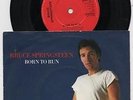 BRUCE SPRINGSTEEN- BORN TO RUN- RARE UK 1986 WITHDRAWN  PICTURE SLEEVE  45
