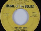 R&B Soul 45 5 ROYALES They Don't Know HOME OF THE BLUES HEAR