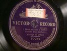 3 L PAT VICTOR 60045-GEORGE M. COHAN-I WANT TO HEAR A YANKEE DOODLE TUNE -E/E-