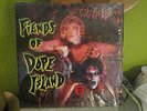 rare CRAMPS FIENDS OF DOPE ISLAND RARE HYPE STICKER COVER IN SHRINKWRAP RED VINY