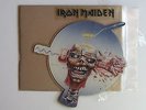 Iron Maiden EMI picture disc shape LP/vinyl Can I play with madness live