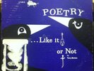 TERRY BORTON poetry like it or not LP VG+ AR-5 Vinyl 1966 Record Private Beatnik