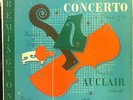 MICHELE AUCLAIR bruch violin concerto LP VG+ R 199-127 Remington 1952 Rare