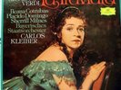 VERDI KLEIBER la traviata 2 LP VG+ 2707 103 Vinyl 1977 Record