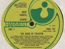 Deep Purple - The Book Of Taliesyn LP - SHVL 751 - Earliest 1st UK Pressing.