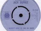 [STAN WEBB] CHAMPION JACK DUPREE I HAVEN'T DONE NO ONE NO HARM 1968 UK 7