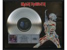 IRON MAIDEN : US PLATIN-AWARD - SOMEWHERE IN TIME - 