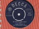 R.G.M-DANNY RIVERS & THE ALEXANDER COMBO-MY BABY'S GONE AWAY-DECCA