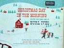 BURL IVES christmas day in the morning LP VG+ DL 5428 Vinyl 1952 Record