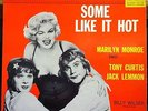 SOUNDTRACK MARILYN MONROE some like it hot LP VG+ UAL 4030 1st Press 1959 Record