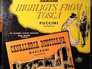PAUL WALTER puccini tosca LP VG+ RLP-149-24 Remington USA 1951 Mono