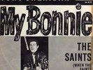 THE BEATLES 45 MY BONNIE+PS GERMANY RARE 1ST SINGLE POLYDOR 24673 TONY SHERIDAN