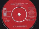 OTTO BRANDENBURG Hurry On Back To Love POPCORN northern soul 45 Johnny Kidd HEAR