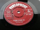 THE BEATLES ORIGINAL 1963 UK 45 PLEASE PLEASE ME  RED LABEL  PARLOPHONE LABEL