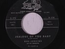 GUS JENKINS: Jealous Of You Baby / Off The Road 45 rare Blues & R&B